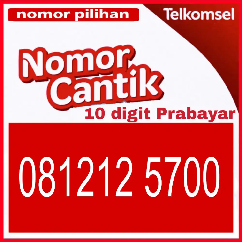 nomor simpati cantik 10 digit baru dari TELKOMSEL