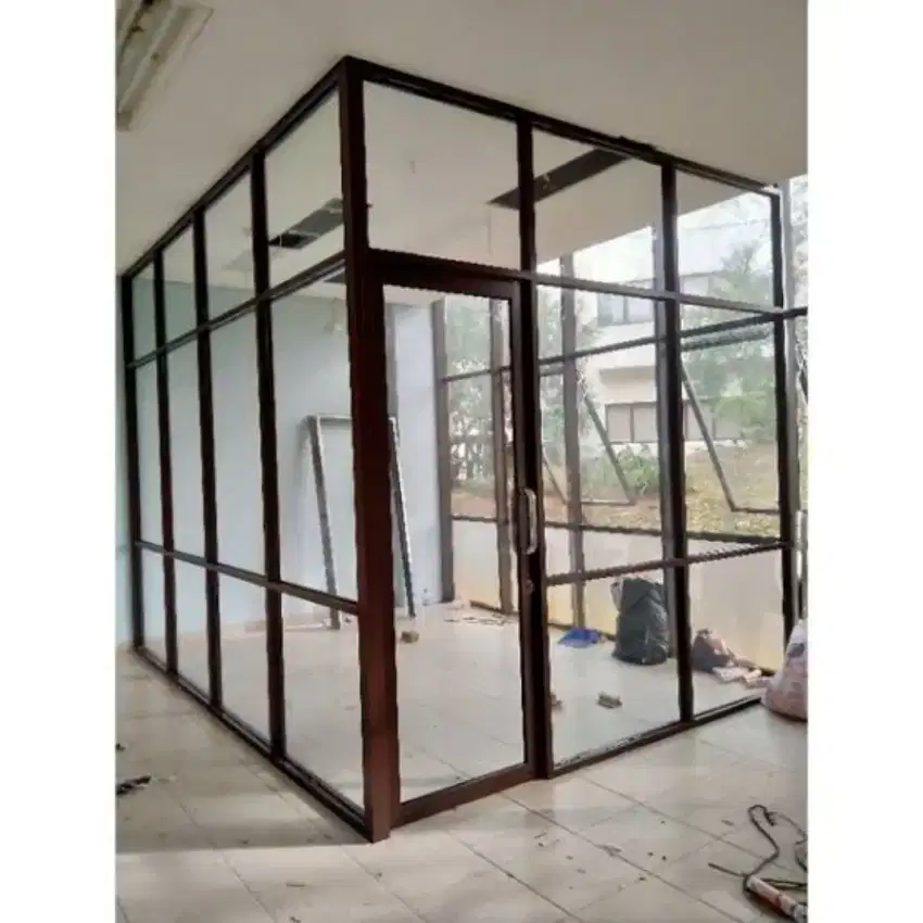 kusen alumunium dan kitchen set