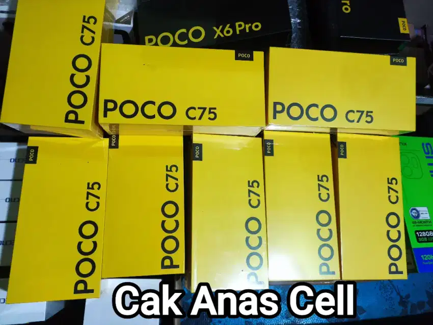 Poco C75 8/256GB Garansi Resmi