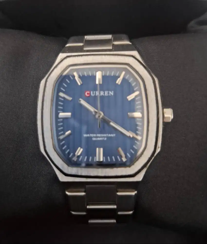 PRELOVED JAM TANGAN ORIGINAL CURREN ANALOG 8458 QUARTZ