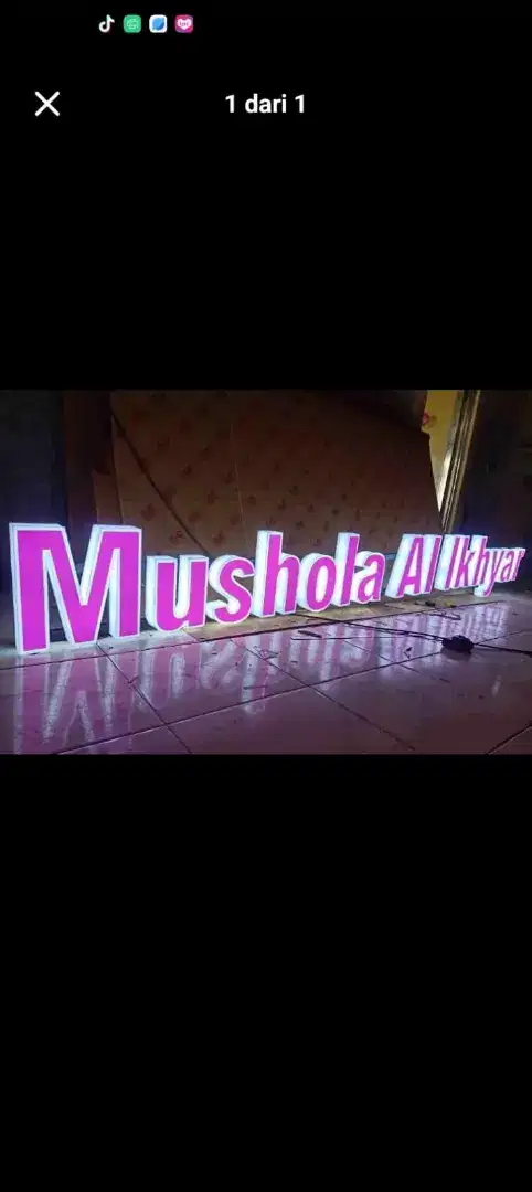 Papan nama usaha logo