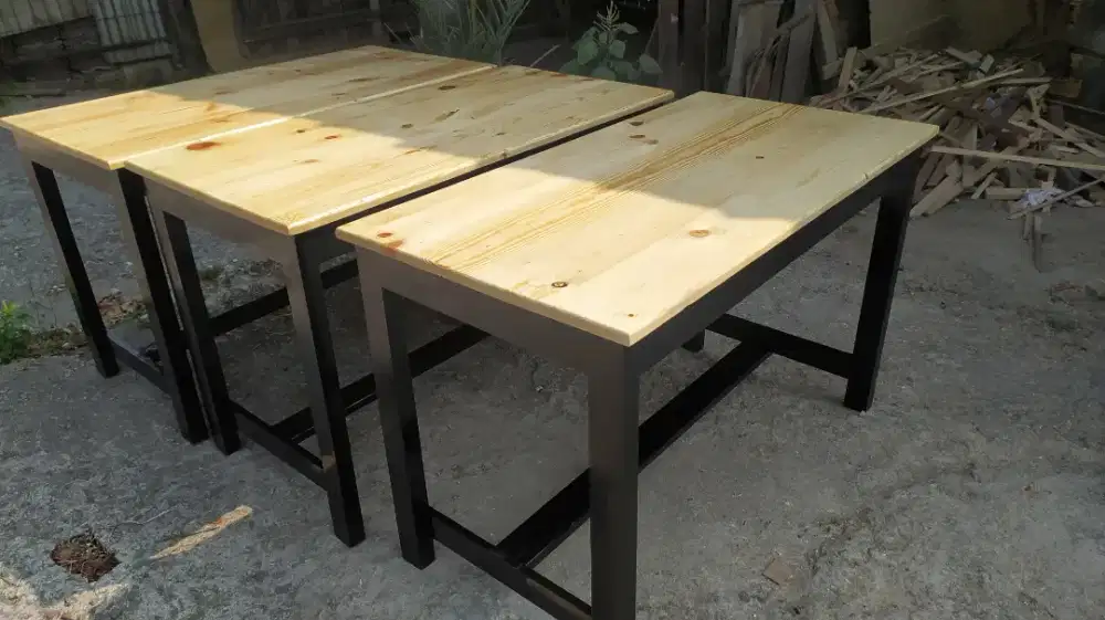 Meja cafe kayu jati belanda