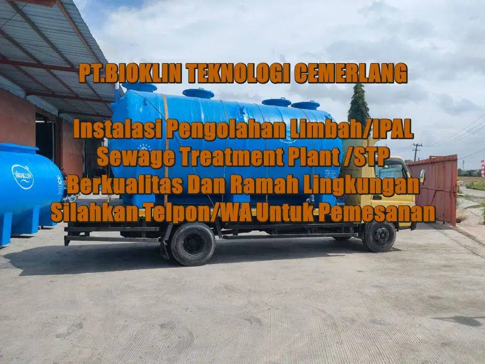 IPAL – IPAL PABRIK – IPAL TANK – IPAL – IPAL FIBERGLASS – TANGKI IPAL