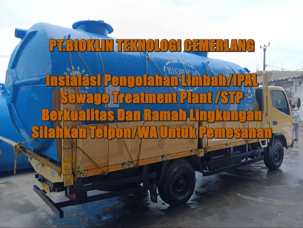 STP – STP BIOTECHNO – STP FIBER – TANGKI STP – IPAL – STP TANK – IPAL