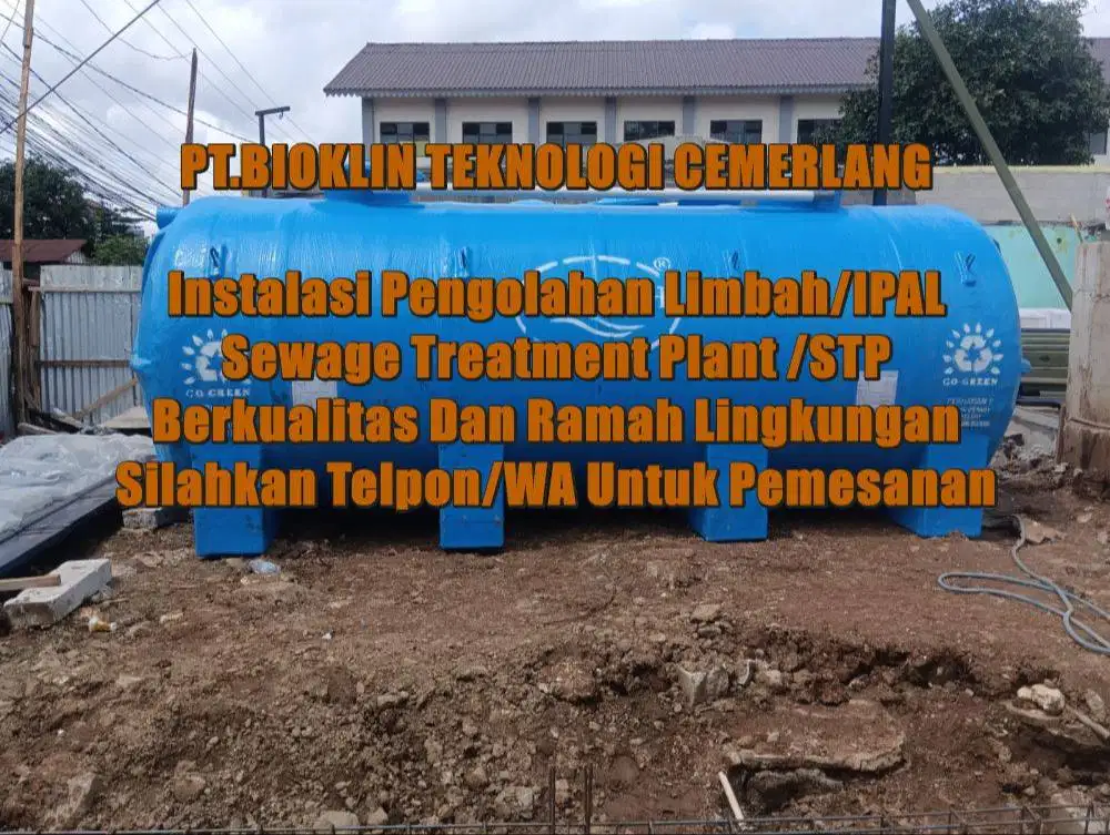 STP Biotech-IPAL –Tangki IPAL –IPAL Industri–IPAL Komunal–IPAL Domesti