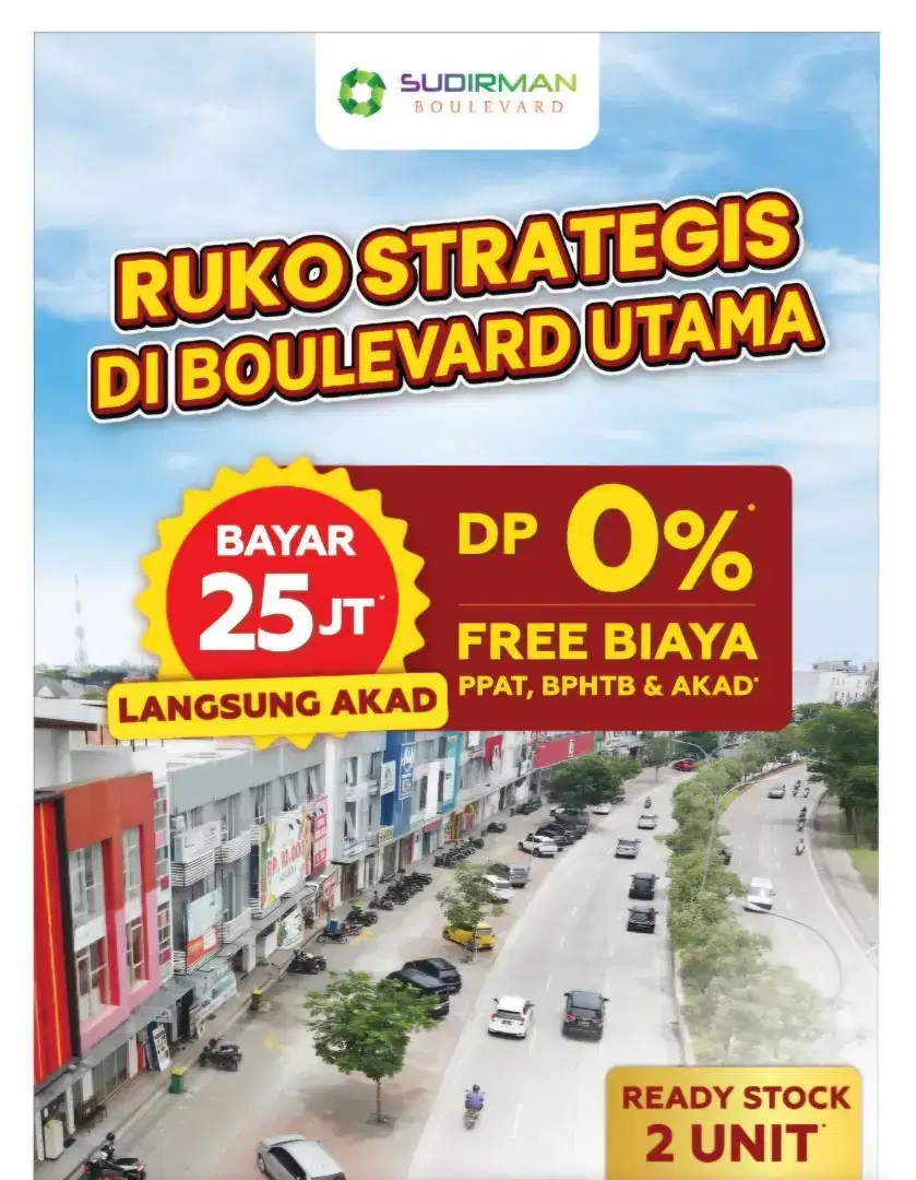 Ruko 25 juta langsung akad