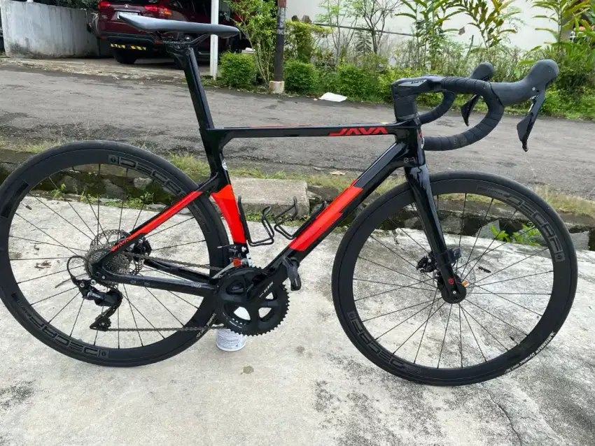 Sepeda RB Java Vesuvio, 2x11 SP, Carbon, Grupset Shimano 105