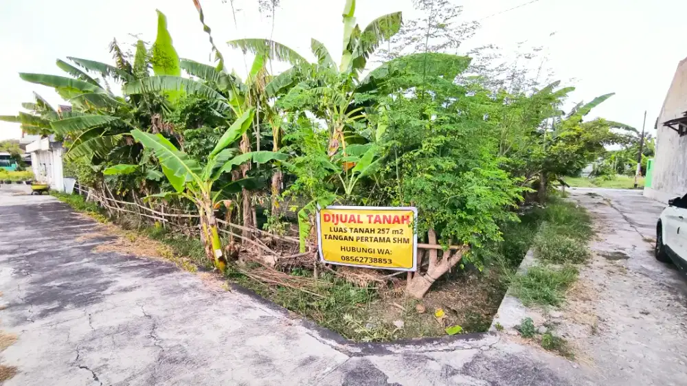 [DIJUAL] TANAH SHM, DEKAT PUSAT KOTA, POSISI HOOK