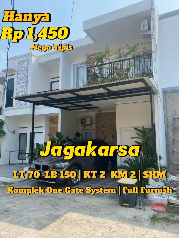 Dijual Cepat Murah Rumah Bagus Cluster Jagakarsa Jakarta Selatan