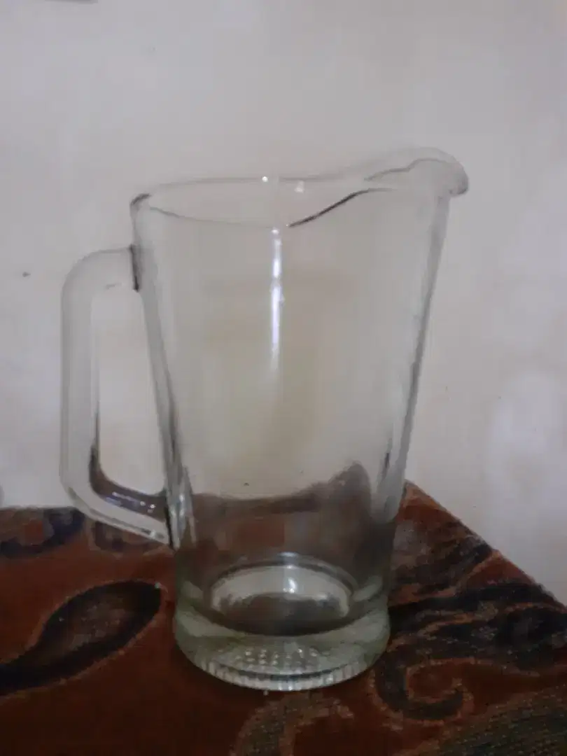 Gelas pitcher kaca tebal berat 5kg