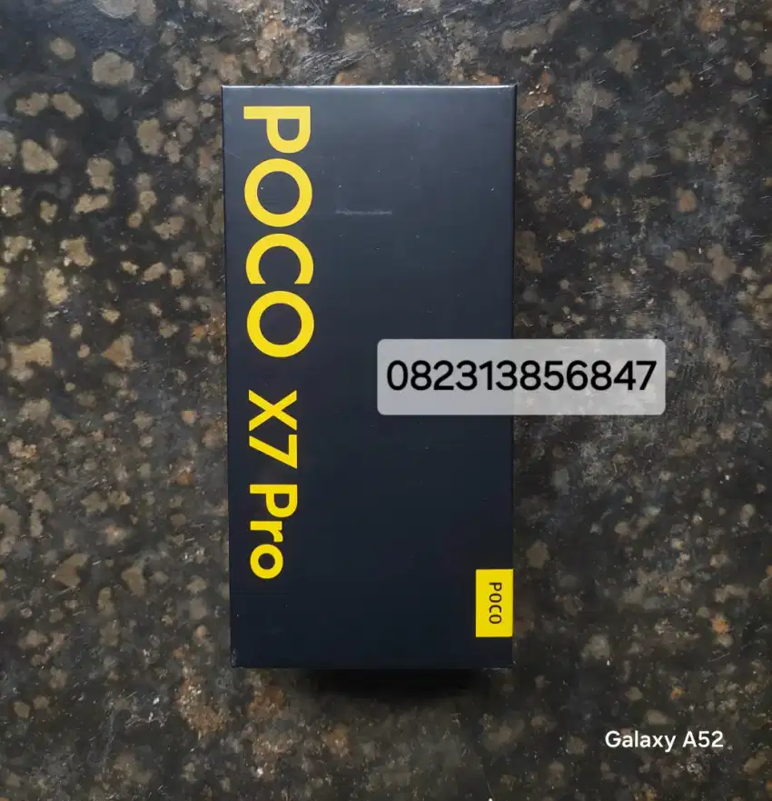 POCO X7 PRO 12/512 NEW GARANSI RESMI - WARNA BLACK
