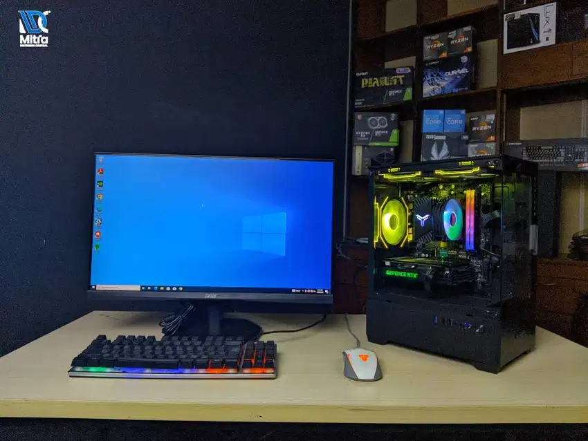 PC Rakitan AMD RYZEN 5 5600 RAM 16GB / VGA RTX 3050 Palit