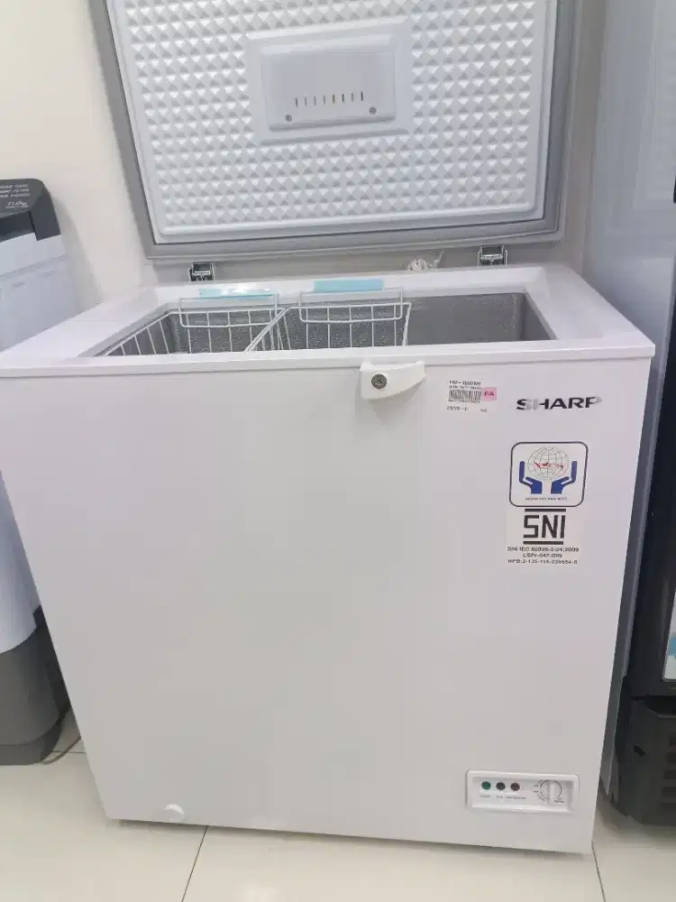 SHARP CHEST FREEZER 150L WHITE
