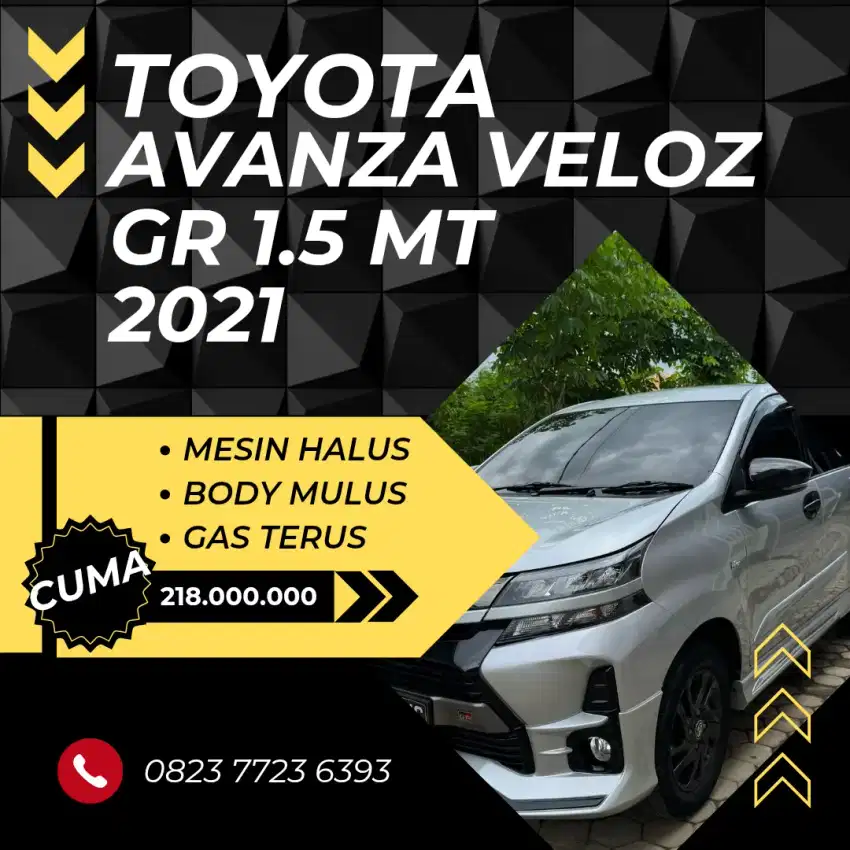 Avanza Veloz 1.5 GR MT 2021