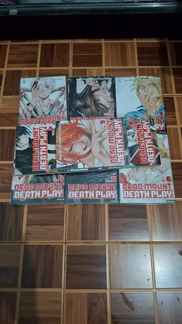 KOMIK/MANGA DEAD MOUNT DEATH PLAY VOL 1-9