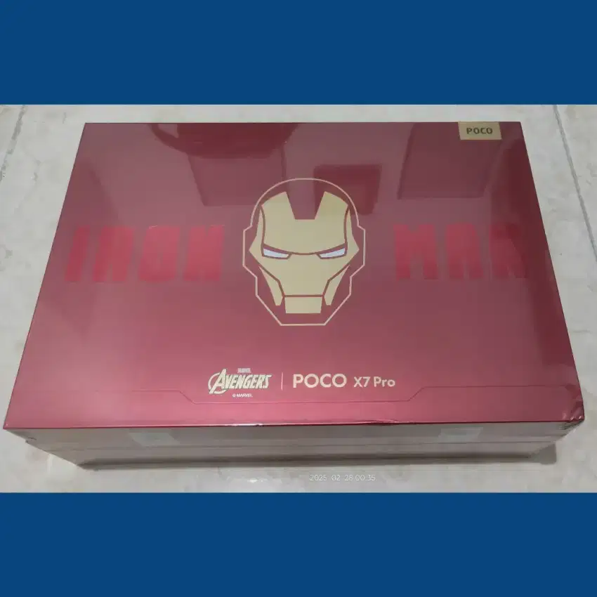 No-Repack! incld. Ori Charger! Iron-Man Poco X7 Pro. IRON MAN!