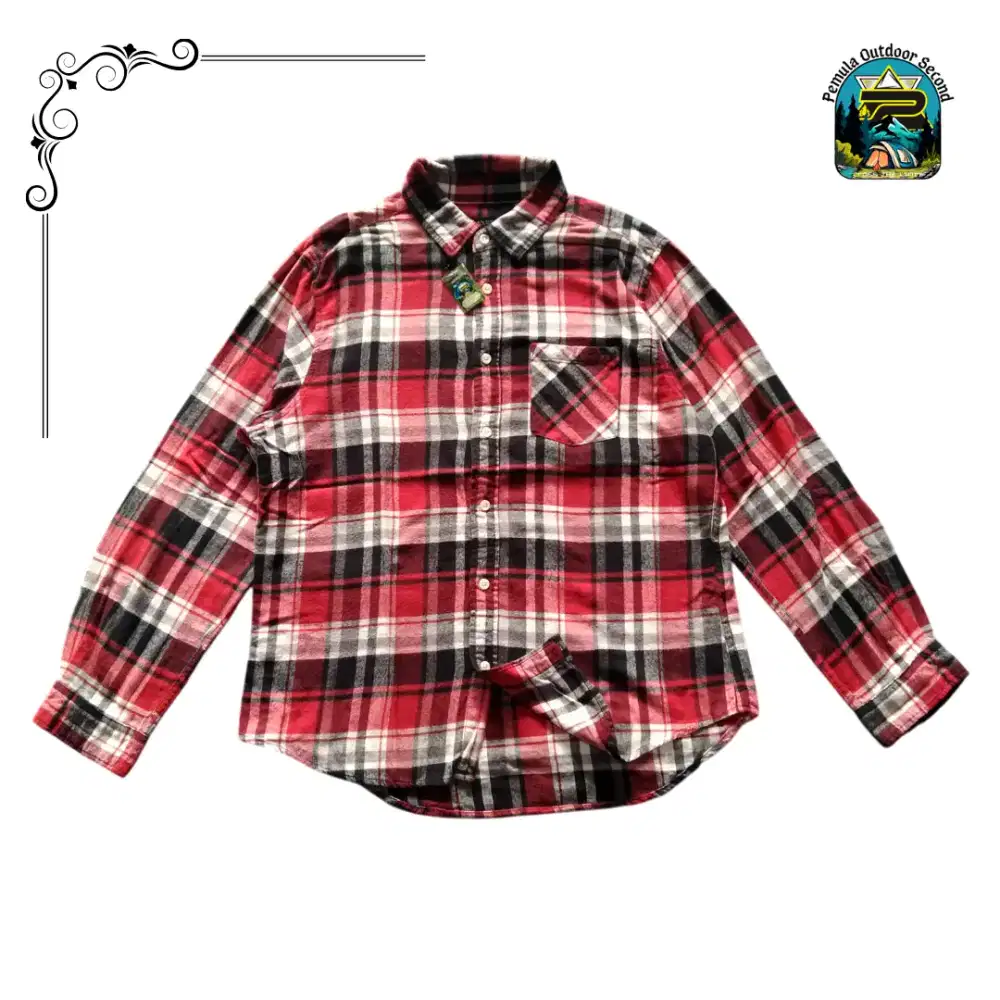 Kemeja Flanel Second IVAN HOE