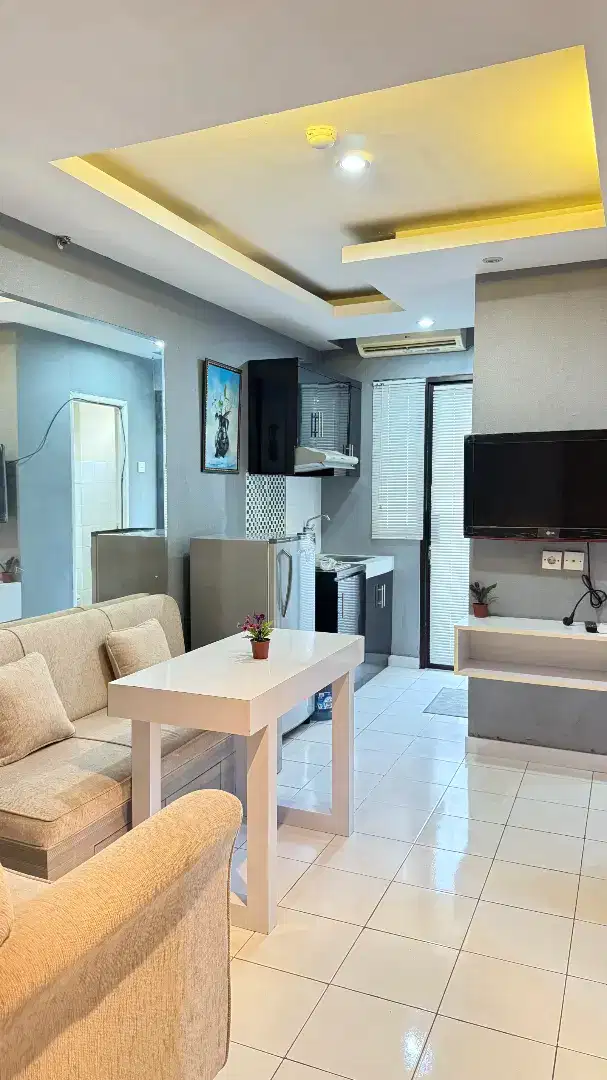 APARTEMEN MURAH 2 BR FULL FURNISHED KEBAGUSAN CITY