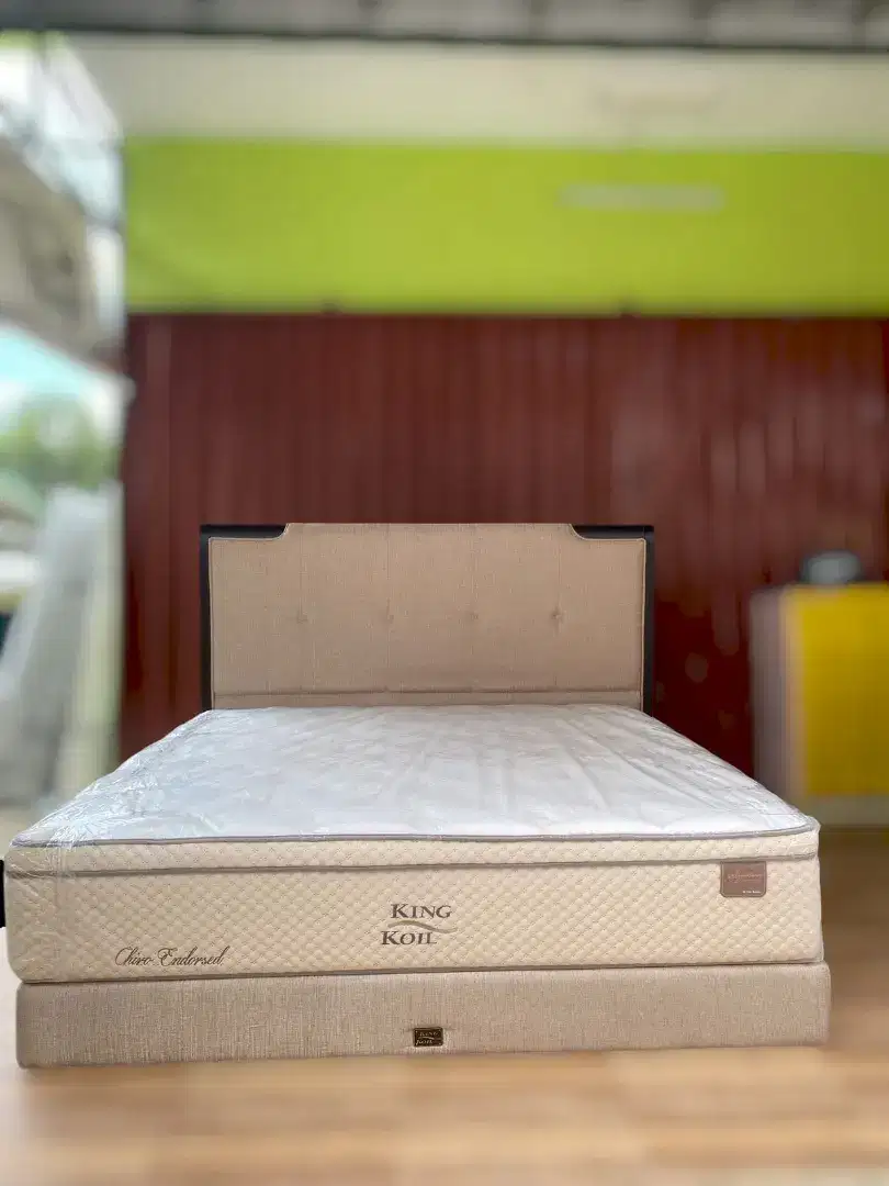 Kasur BARU SET KING KOIL CHIRO ENDORSED 180x200