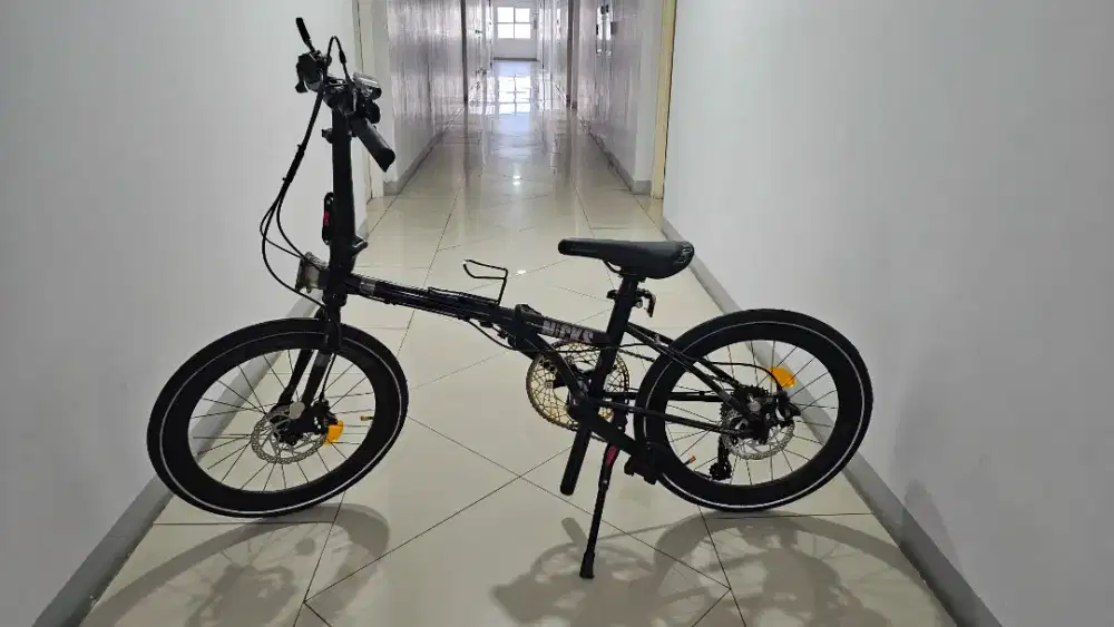 Sepeda lipat ELEMENT NICKS 20 inch 451 2022 new HITAM