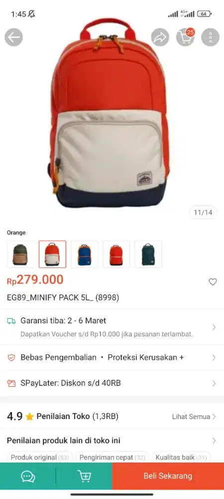 Eiger JR Mini Fly Pack 5L