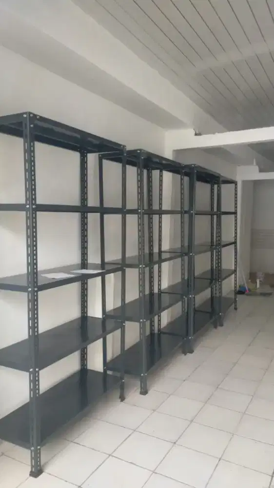 Rak Besi Siku Lubang Rak Gudang Rak Bes 5i Susun 4 Susun