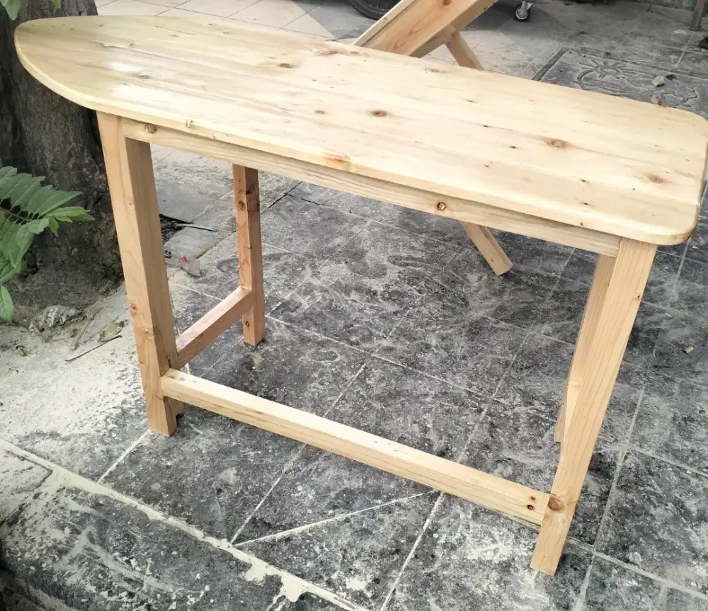 Meja loundry lipat jati belanda
