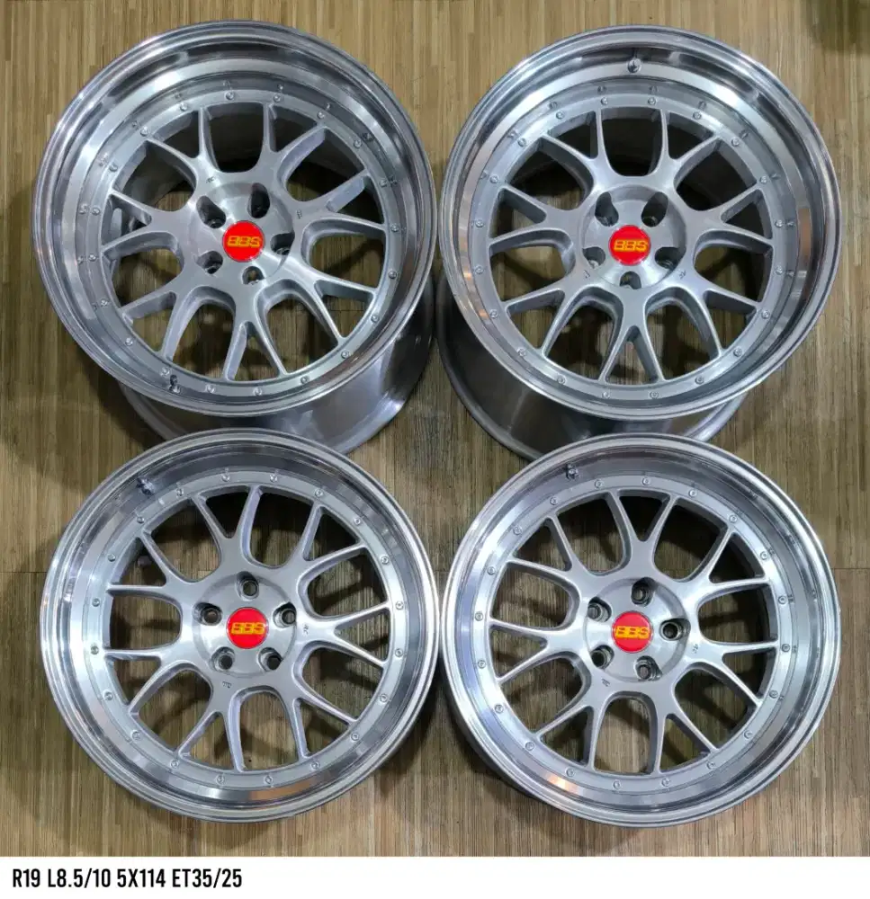 Jual velg mobil bbs lmr r19 5x114,3 camry accord alphard dll
