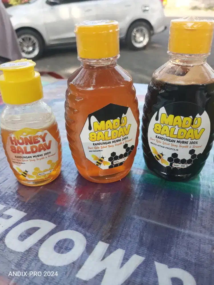 Madu murni 100 persen Raw honey