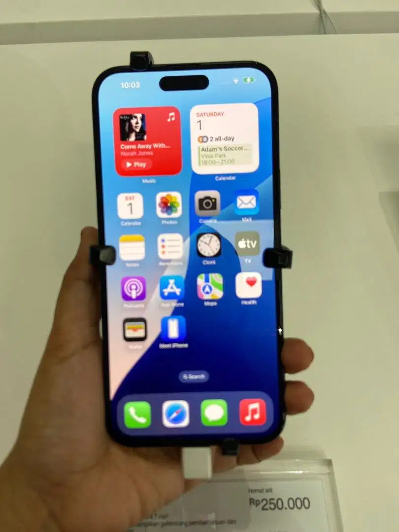 Ready iPhone 15 Plus 128GB Bisa kredit bunga 0%