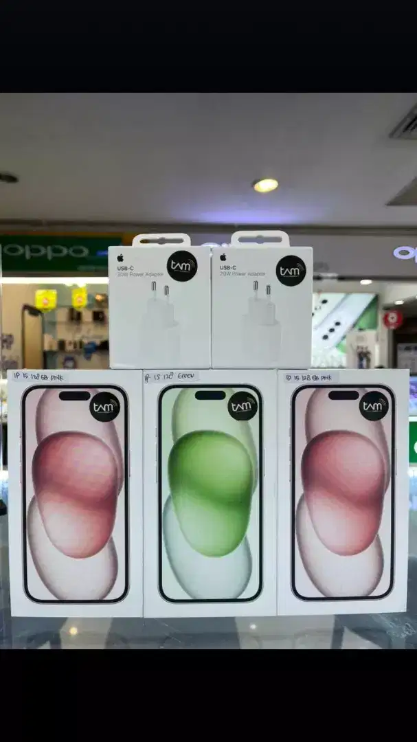 Iphone 15 128gb Dan 256gb New IBOX TAM