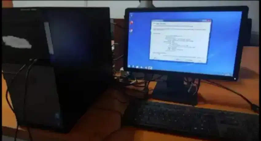 Komputer + Monitor Dell