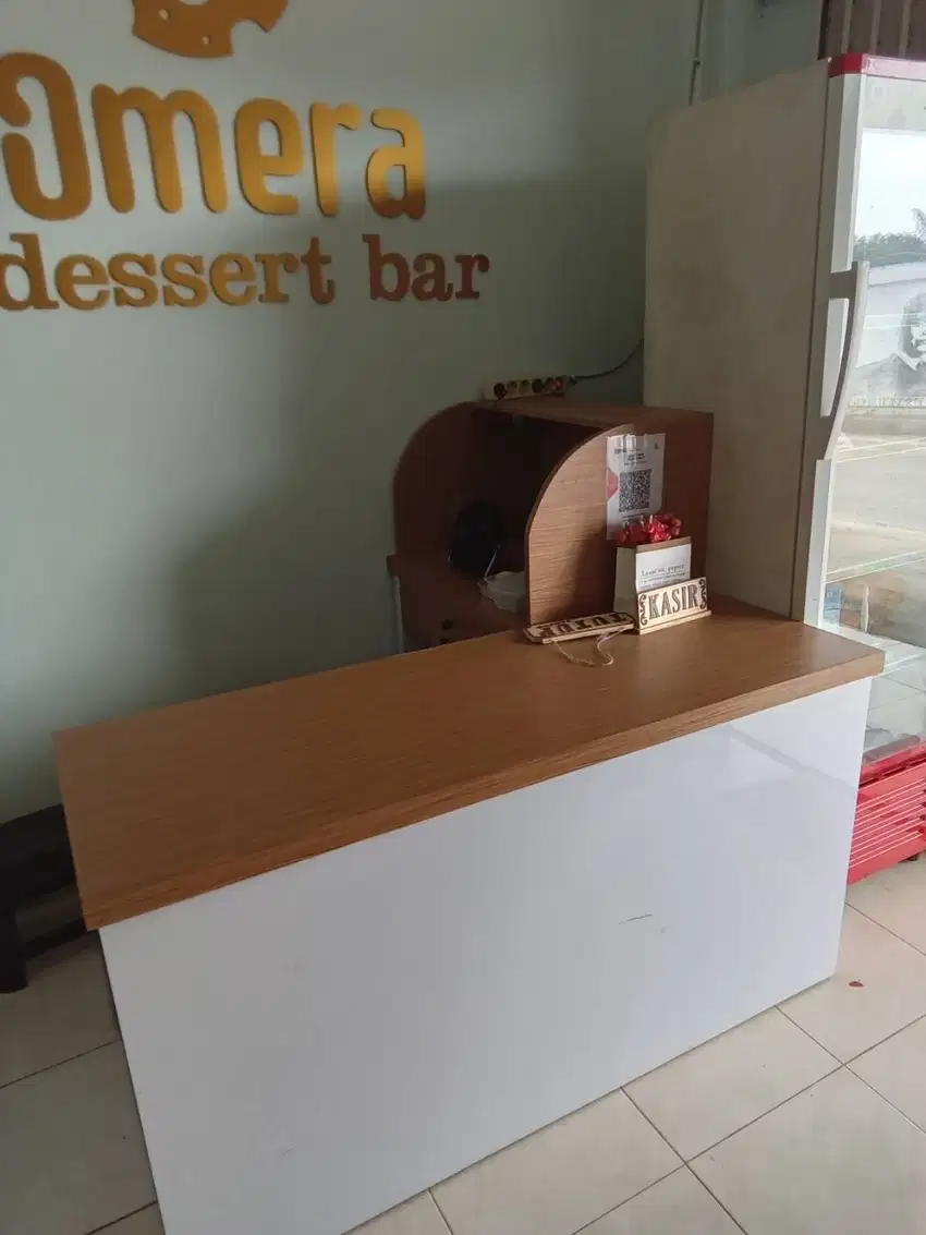 Meja kasir / meja usaha/meja cafe