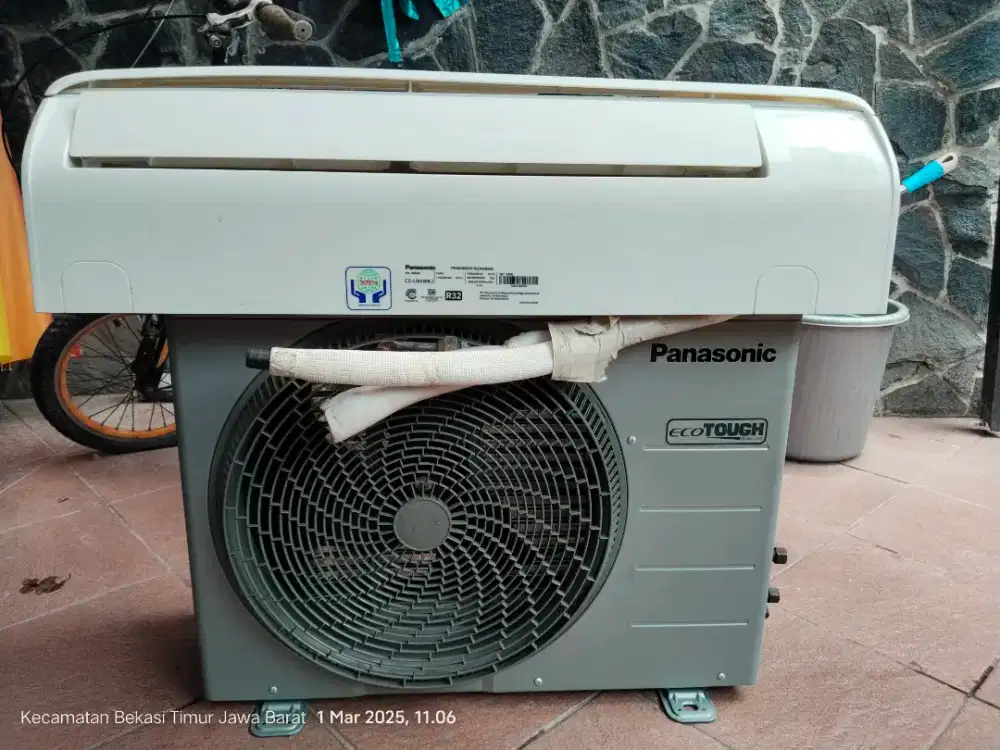 Ac Panasonic 1/2 Pk Normal Dingin seperti baru