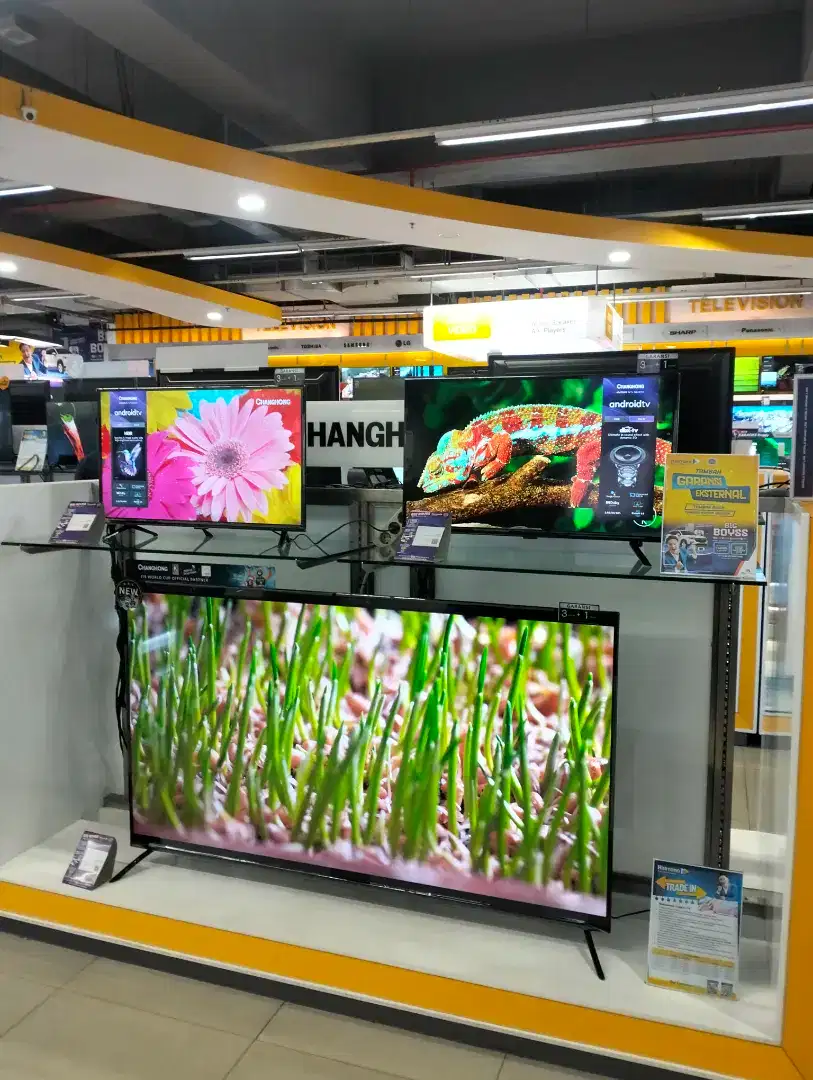 Changhong Android Tv, Cicilan Tanpa DP, Bunga mulai 0%