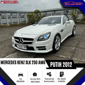 Mercedes Benz SlK 250 AMG 1.8 AT Tahun 2012 Bergaransi Mesin