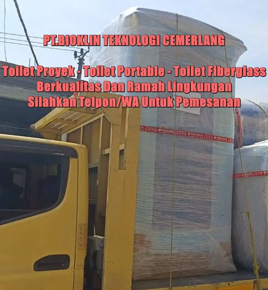 WC Portable, Toilet Modern, Toilet Portable Closet Jongkok/ Duduk Terj