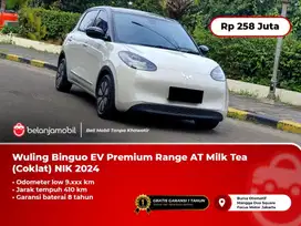 [ LOW KM 9RB ] Wuling Binguo EV Premium Range AT coklat 2024 2025