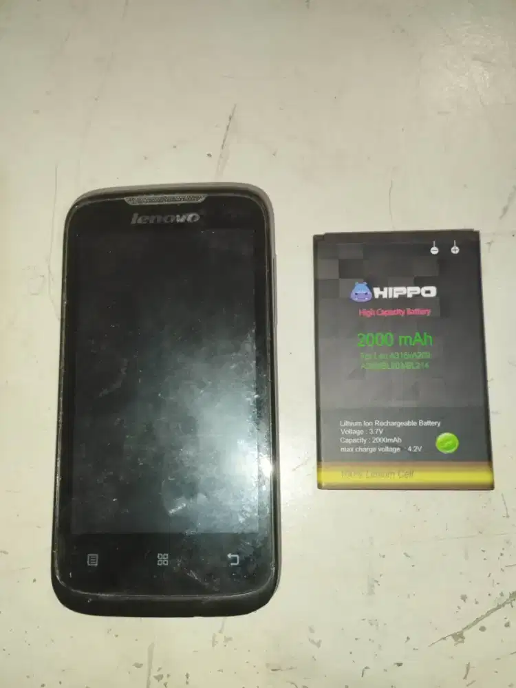 Lenovo A369i Matot + Baterai Baru