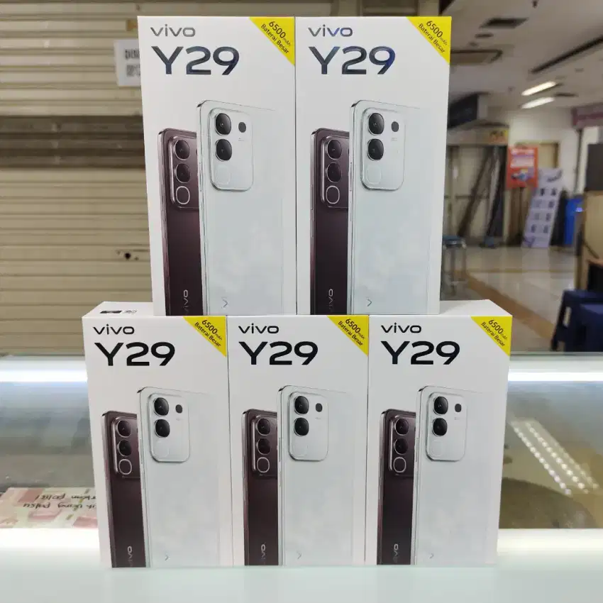 Vivo Y29 ram 8gb+8gb/256gb NFC baru garansi resmi bat 6500mah Promo
