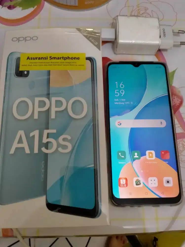 Hp Oppo A15S blue