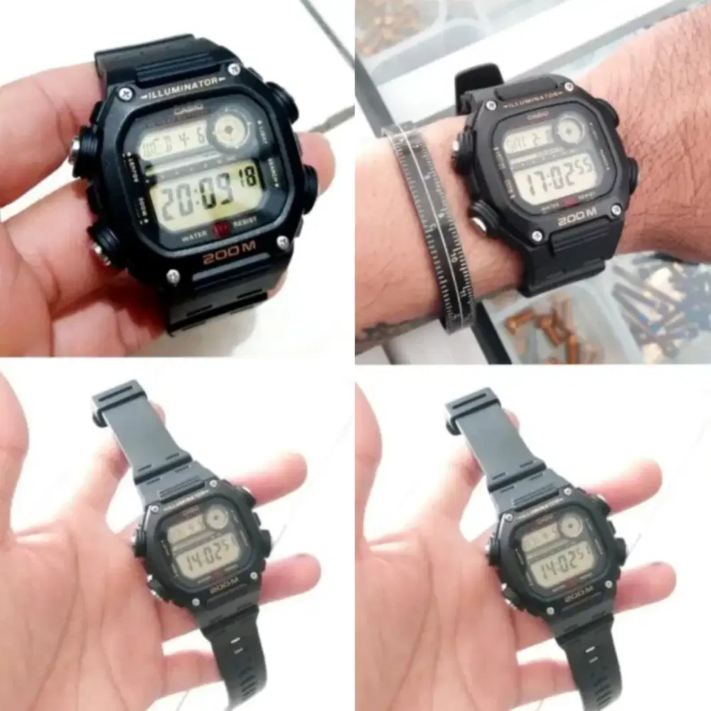 Jam tangan casio original lengkap. Baru