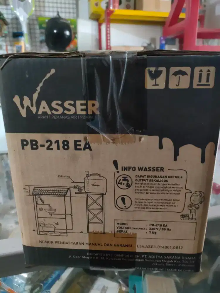 Pompa Air Pendorong Wasser