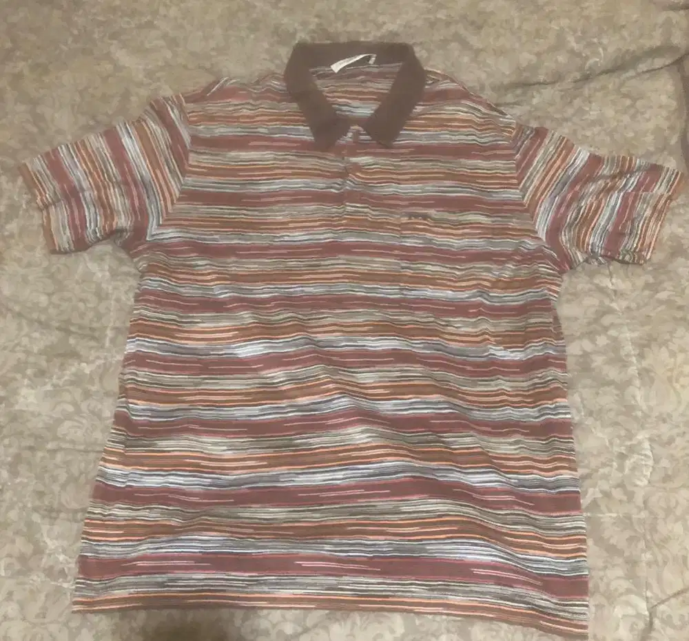 Kaos polo pria rajut MISSONI