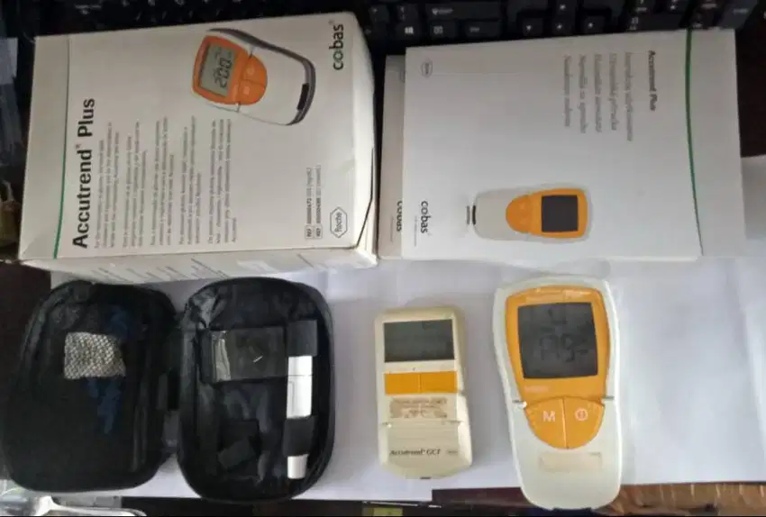 Accutrend Plus & GCT ROCHE Alat Cek Trigliserid Kolesterol, Gula darah