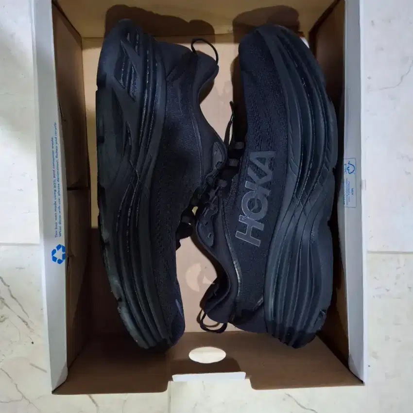 Sepatu hoka bondi 8 ori uk 44