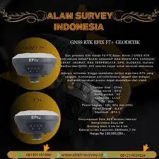 JUAL GPS GEODETIK EFIX F7+ GNSS