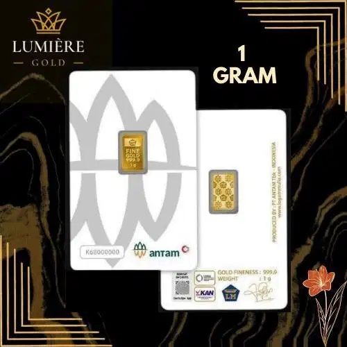 Logam Mulia ANTAM 1 gram CertiCard