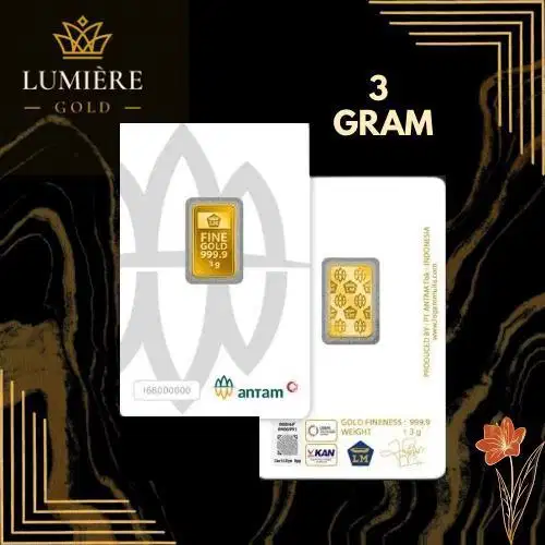 Logam Mulia ANTAM 3 gram CertiCard