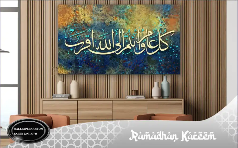 Wallpaper Custom Gordyn Vertikal Blinds dll